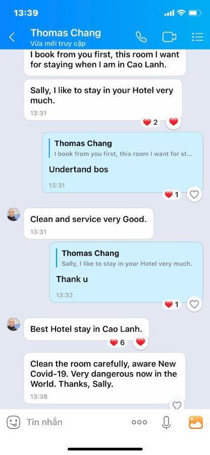 Phuc Hotel Cao Lãnh Buitenkant foto